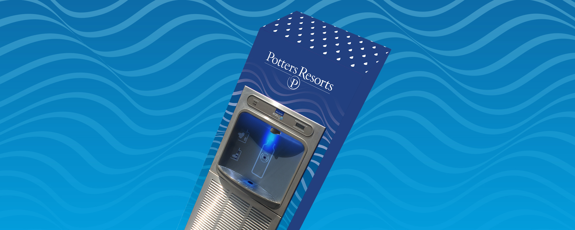 New Water Stations at Potters Resorts