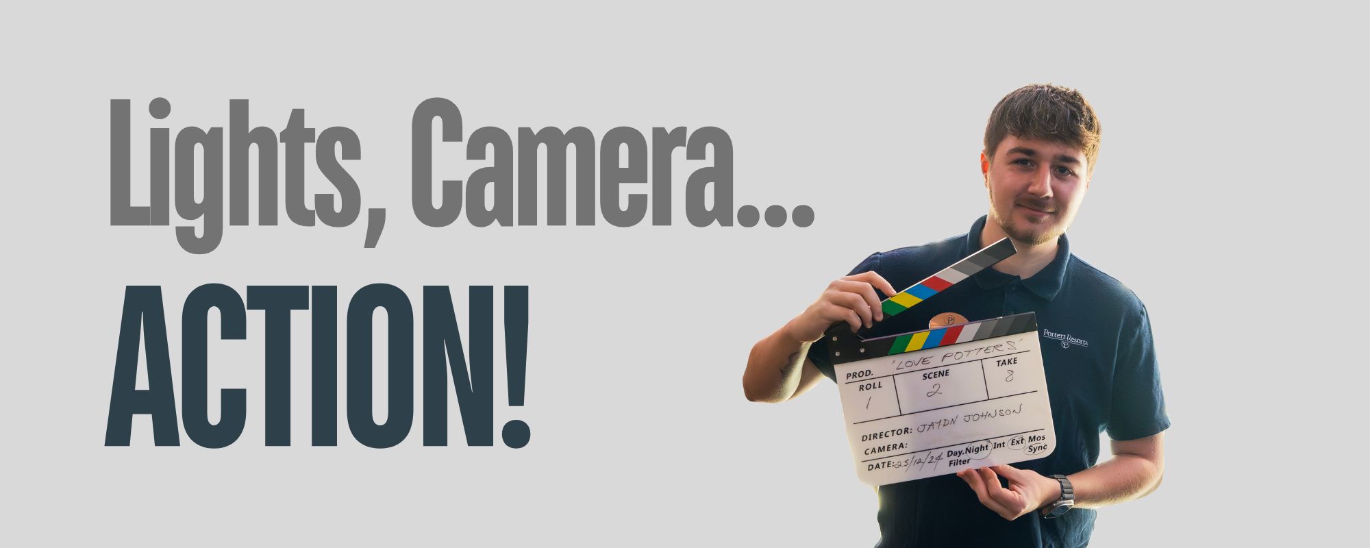 Capturing Christmas at Potters, with Jaydn Johnson