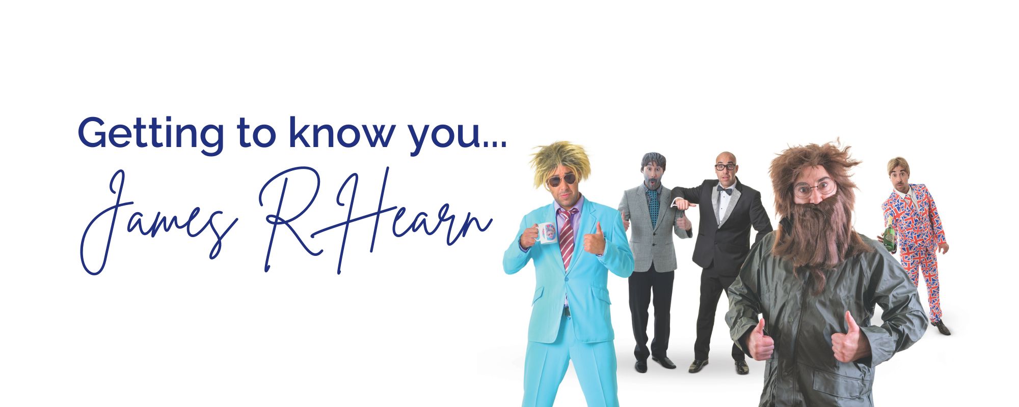 Getting to know you... with James R Hearn, at Potters Resorts Hopton-on-Sea
