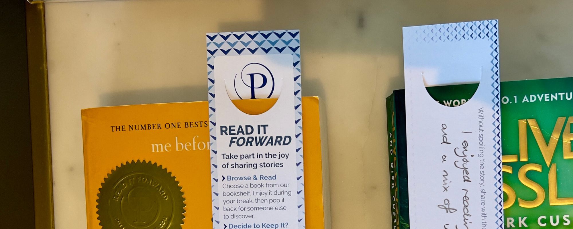 Read it Forward at Potters Resorts
