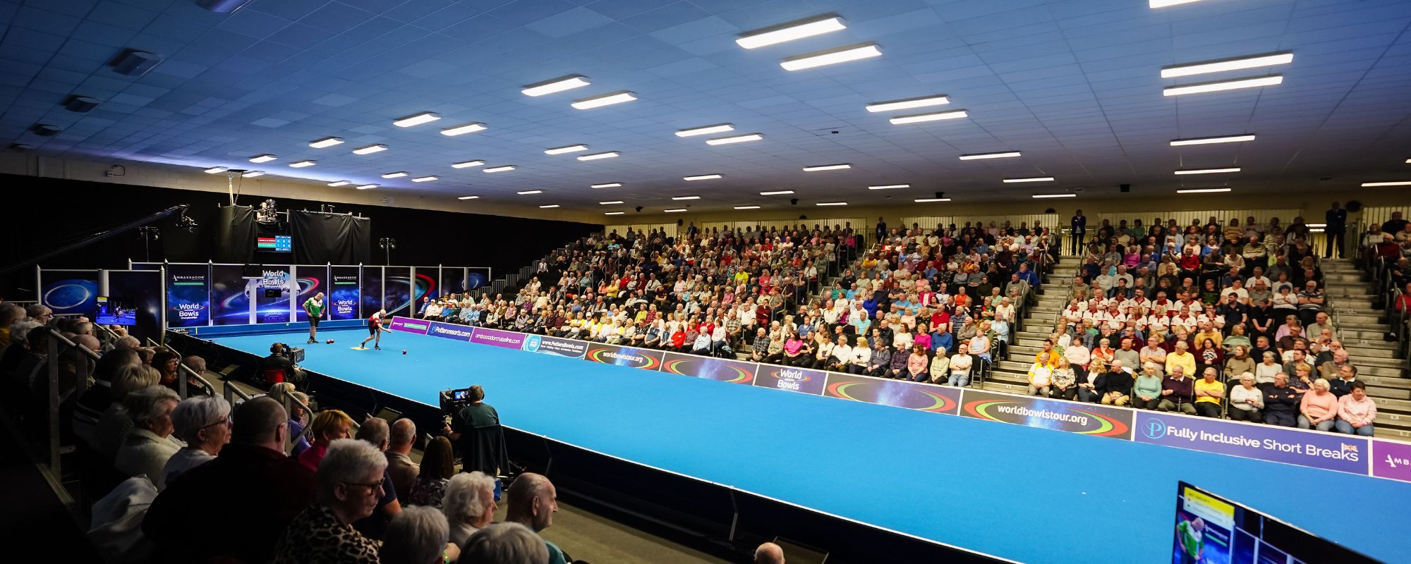 Potters Resorts at Hopton-on-Sea hosts the World Indoor Bowls Championships every January