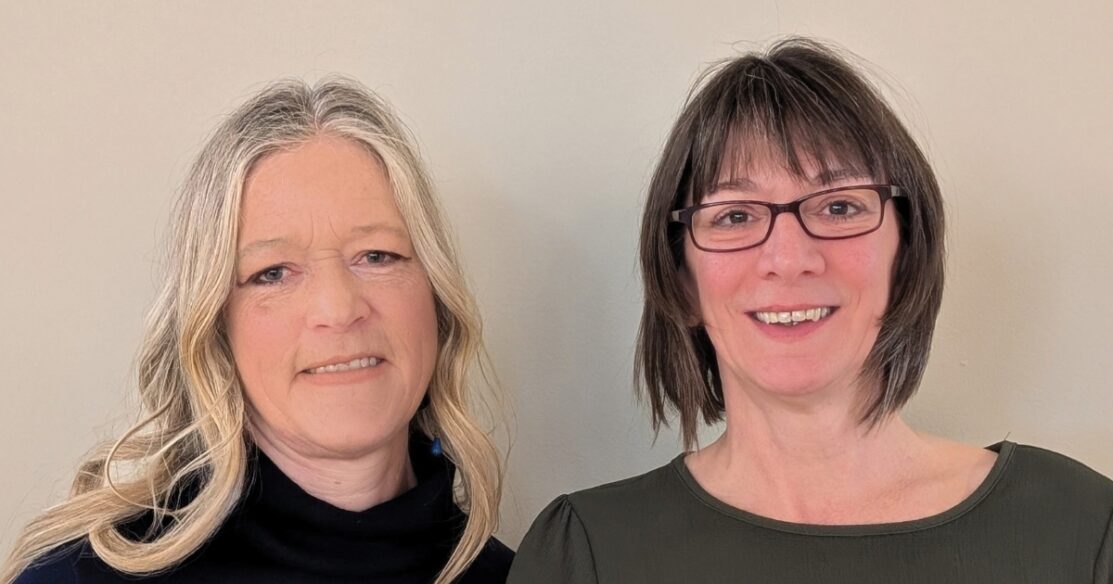 Hazel MacLennan and Becky Devall, from the Wardrobe Team at Potters Resorts Five Lakes