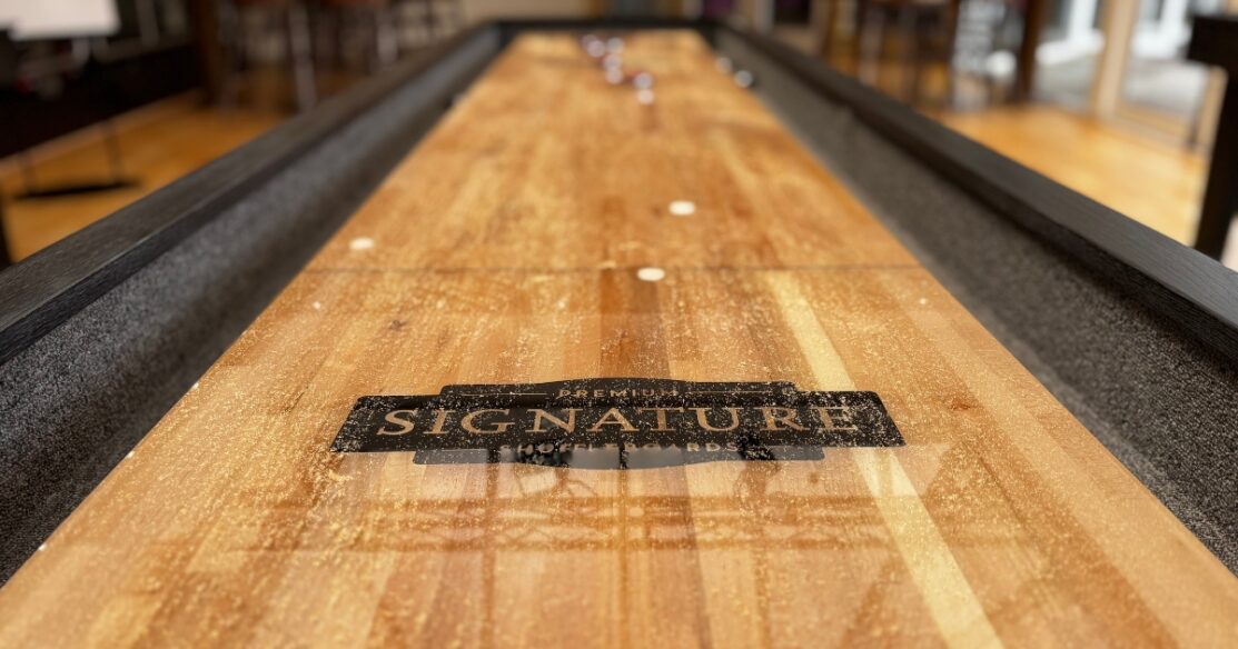 Shuffleboard is now available at Potters Resorts Hopton-on-Sea and Five Lakes